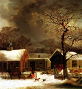 Winter Scene in New Haven