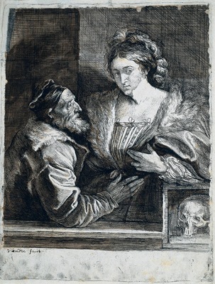 Dyck Anthony van Titian s Self Portrait with a Young Woman