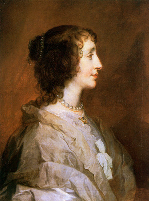 Dyck van Antoon Queen Henrietta Maria