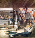 MPA Augustus Earle Midshipmens Quarters on board a ship of war, 1820 [ R ] sqs