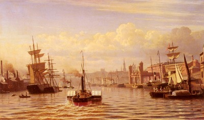 Eckardt Christian Shipping On The River Tyne Newcastle