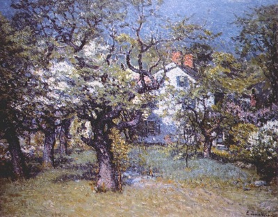 enneking through the orchard c1895