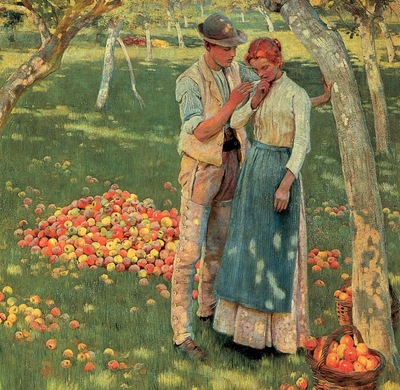 Erichsen, Nelly The Orchard detail end