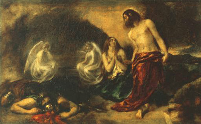 Etty William Christ Appearing to Mary Magdalene after the Resurrection