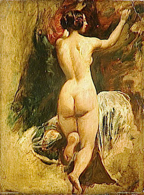 Etty William Nude Woman from Behind