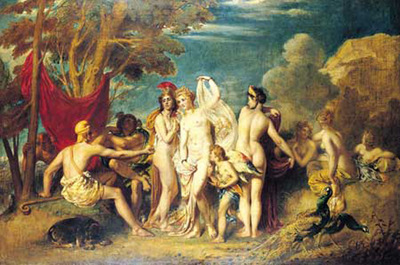 Etty William The Judgement of Paris