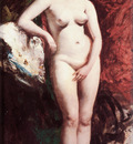 Etty Standing Nude