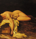 Etty William Nude Woman Asleep