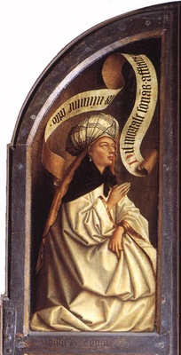Eyck Jan van The Ghent Altarpiece Erythraean Sibyl