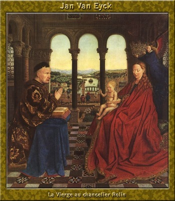 PO Vp S1 24 Jan Van Eyck La Vierge au chancelier Rolin
