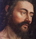 eyck jan van the ghent altarpiece adam detail