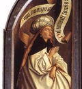 Eyck Jan van The Ghent Altarpiece Erythraean Sibyl