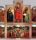 Eyck Jan van The Ghent Altarpiece wings open