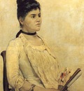 Ritratto della figliastra 1889 Firenze, Galleria darte mo