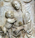 Ferrucci Madonna and child, late 1470s, marble, 71,2x55,9 cm