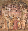 Andrea da Firenze Christ bearing cross to Calvary, 1365 68,