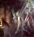 ma Fitzgerald Faeries Looking Through a Gothic Arch
