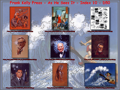Freas Frank Kelly As He Sees It Index 10 D50