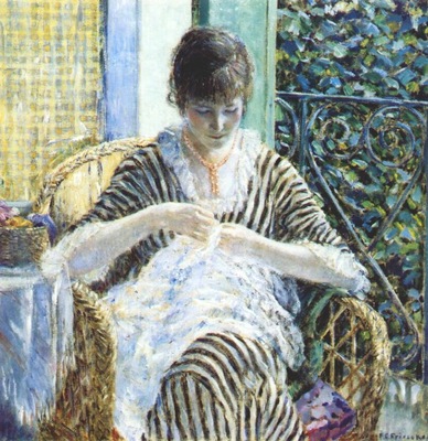 frieseke on the balcony c1912