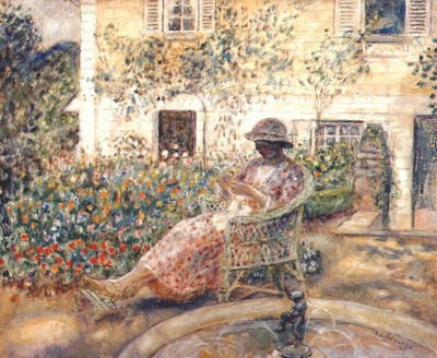frieseke the fountain
