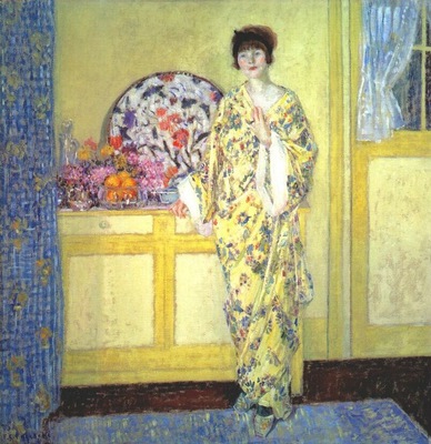 frieseke the yellow room c1913