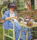 frieseke breakfast in the garden c1911