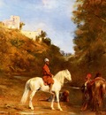Fromentin Eugene Watering The Horses