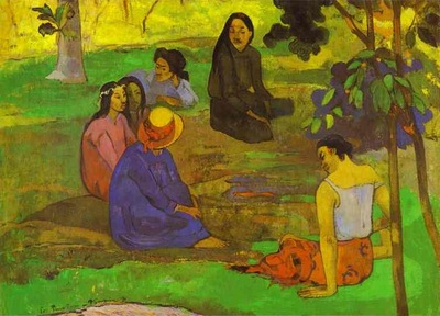 Gauguin Les Parau Parau Conversation