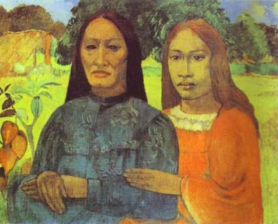 Gauguin Mother And Daughter