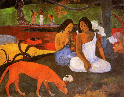 Gauguin Paul Passing time Sun