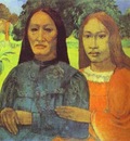 Gauguin Mother And Daughter