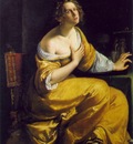 Gentileschi,A  Mary Magdalen, ca 1613 20, 146 5x108 cm, Gall