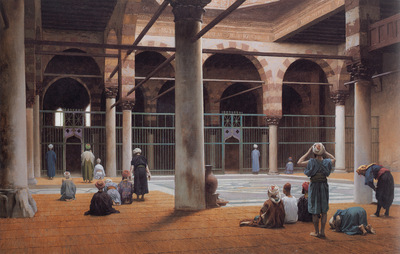 gerome interior of a mosque