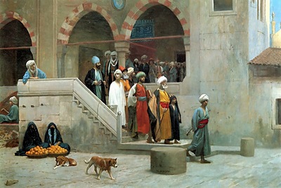 Leaving the Mosque