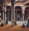 gerome interior of a mosque