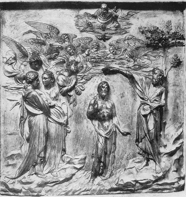 Ghiberti Lorenzo The Baptism of Christ