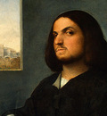 giorgione and tiziano portrait of a venetian gentleman, c