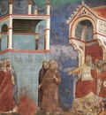 Giotto Legend of St Francis [11] St Francis before the Sultan Trial by Fire