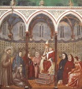 Giotto Legend of St Francis [17] St Francis Preaching before Honorius III