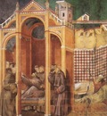 Giotto Legend of St Francis [21] Apparition to Fra Agostino and to Bishop Guido of Arezzo
