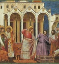 Giotto Scrovegni [27] Expulsion of the Money changers from the Temple