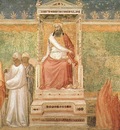 Giotto Life of Saint Francis [06] St Francis before the Sultan