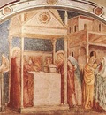 Giotto Life of St John the Baptist [01] Annunciation to Zacharias