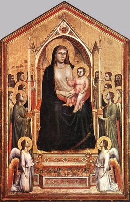 Giotto Ognissanti Madonna Madonna in Maesta