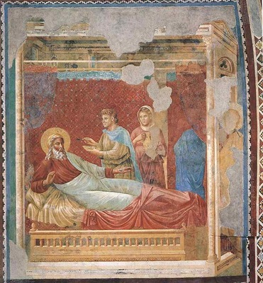 Giotto Scenes from the Old Testament  Issac Rejecting Esau,