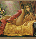 Walter Girotto Shauna Wearing Red Boots Abraxsis