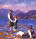 glackens lake bathers, no 2 c1920
