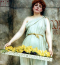godward a flower seller
