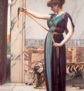 godward a pompeian lady