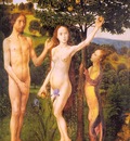 Goes The Fall Adam and Eve Tempted by the Snake, 1470, oil